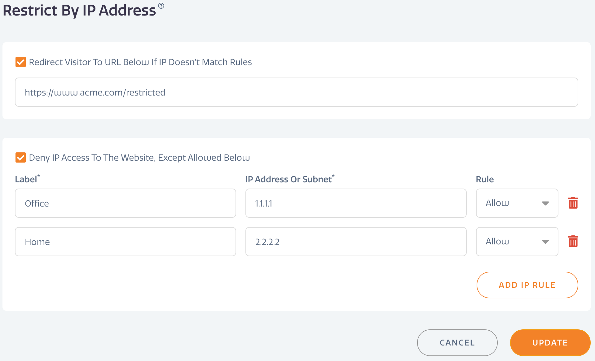 restrict session ip false